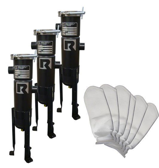 Bag filter housing