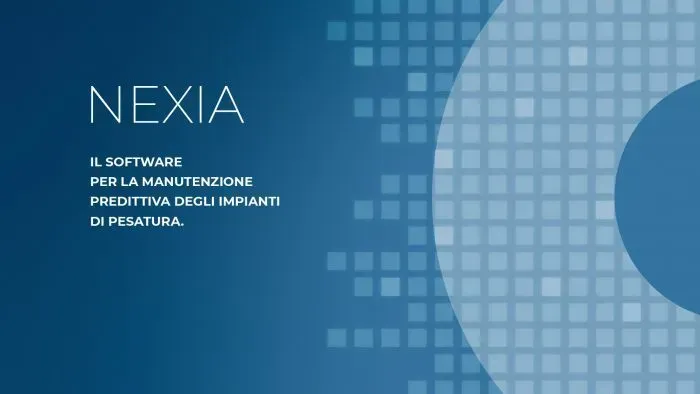 Sfondo blu con la scritta 