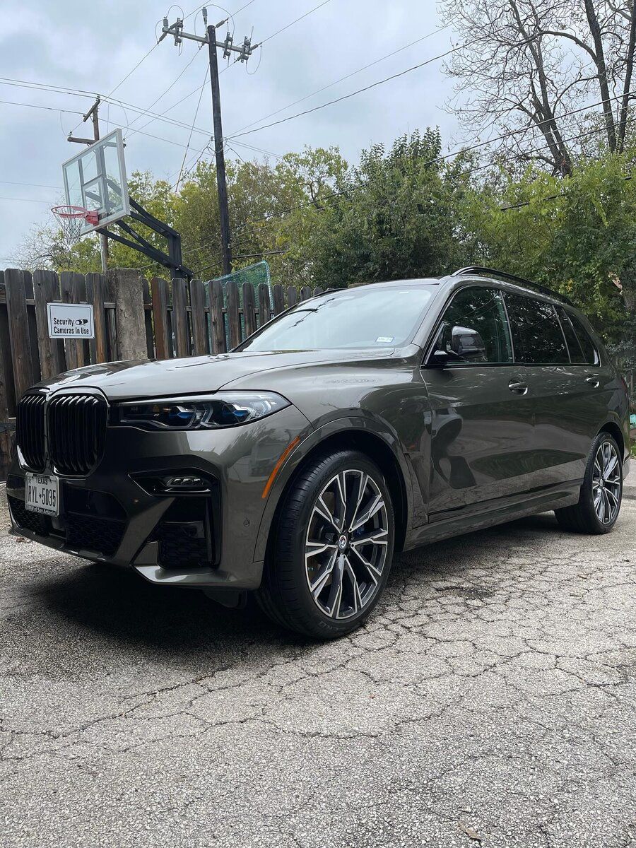 car with ceramic coating application