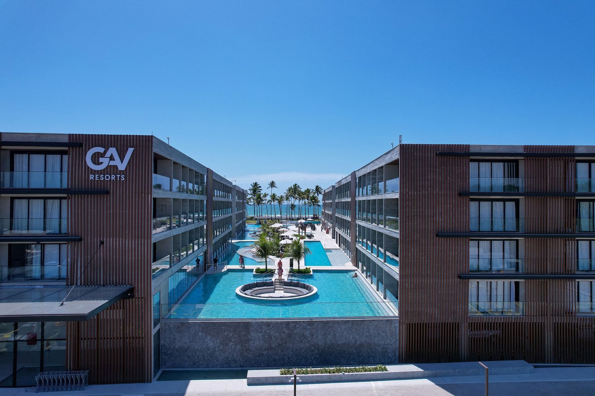 Vista aérea hotel Porto Alto Resort 