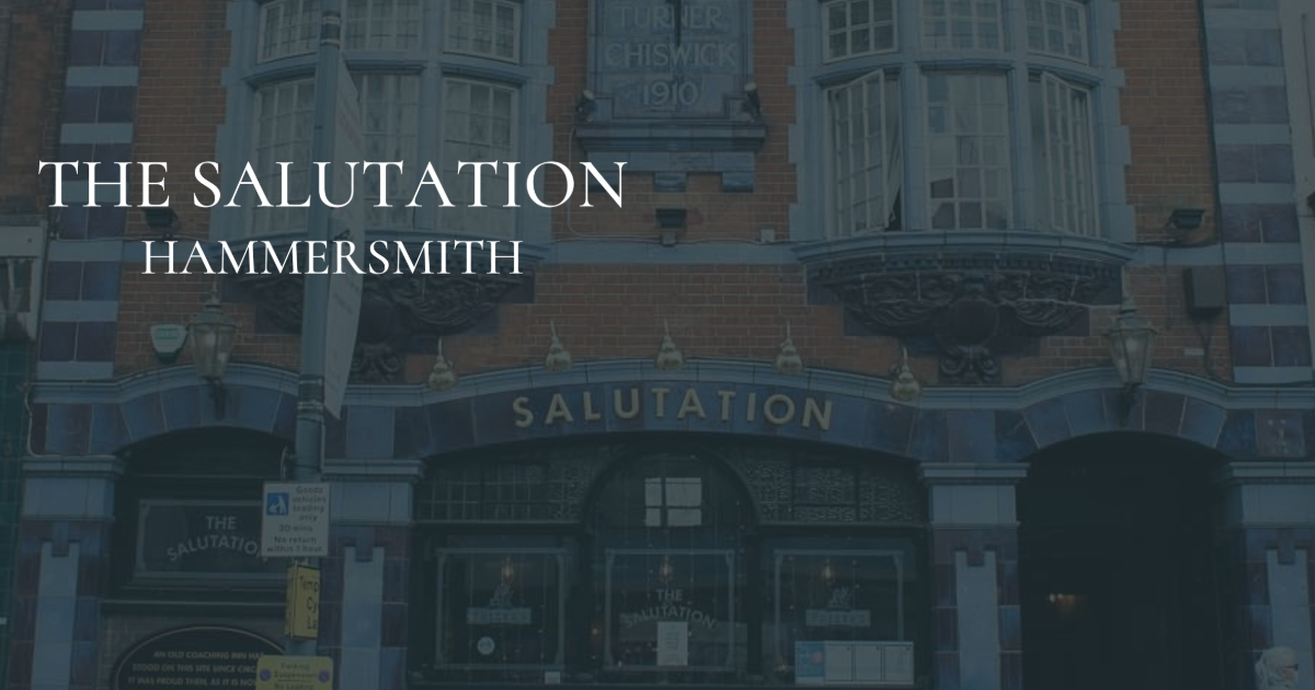 The Salutation in London