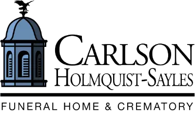 The logo for sample funeral home is shown on a white background.