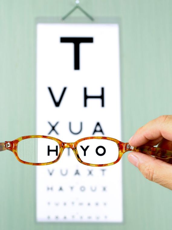 rappresentazione di servizi di oculistica