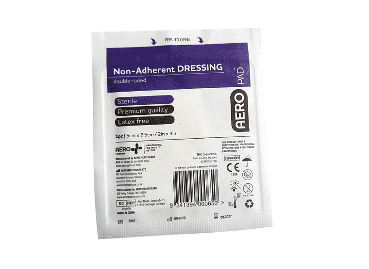 Non Adherent Dressing - 5cm x 7.5cm — Tingalpa, Qld — A1 First Aid Supplies