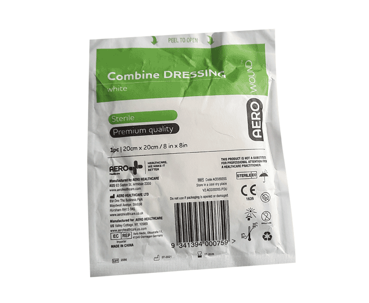 Combine Dressing – 20cm x 20cm — Tingalpa, Qld — A1 First Aid Supplies