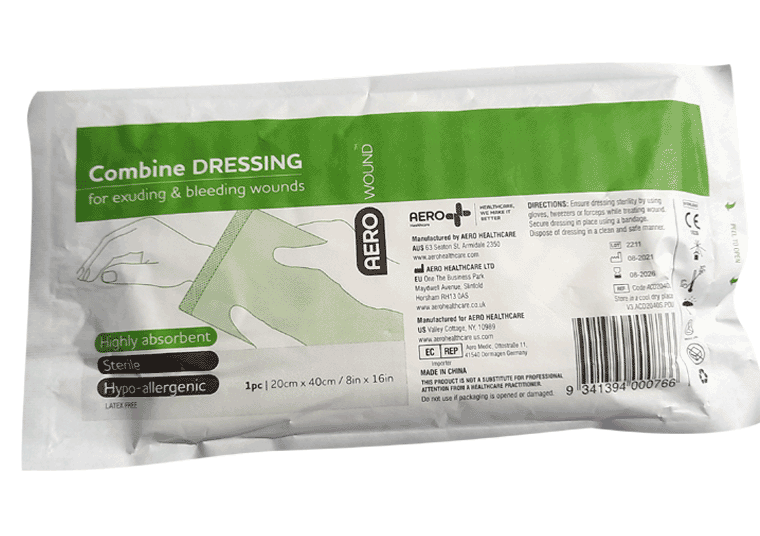 Combine Dressing – 20cm x 40cm — Tingalpa, Qld — A1 First Aid Supplies