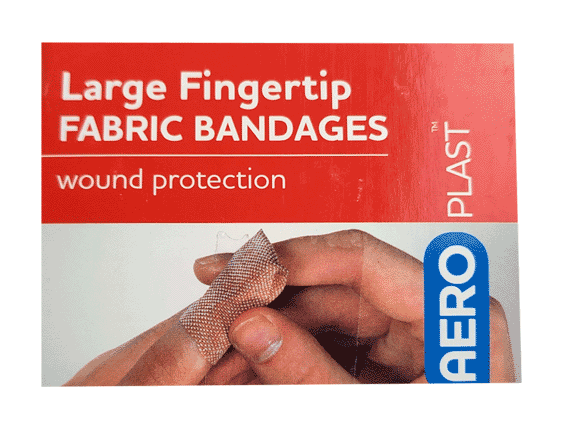 Fabric Fingertip 10/Pk — Tingalpa, Qld — A1 First Aid Supplies