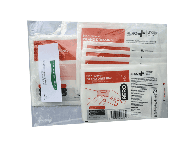 Island Dressing Large Pack — Tingalpa, Qld — A1 First Aid Supplies