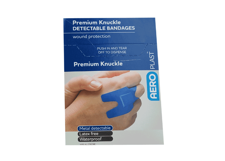 Blue Knuckle Detectable Adhesive Strip – Singles — Tingalpa, Qld — A1 First Aid Supplies