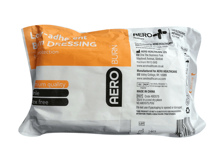 Low Adherent Burn Dressing 75cm x 75cm — Tingalpa, Qld — A1 First Aid Supplies