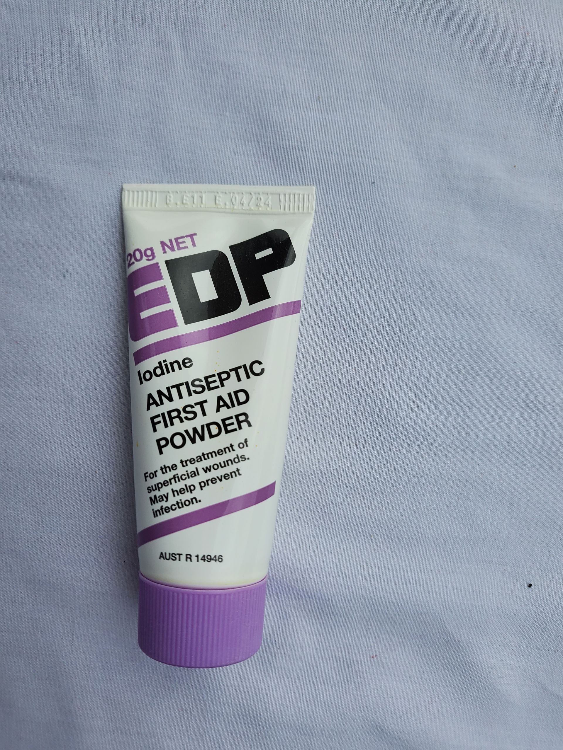 Evans Dermal Powder 20g — Tingalpa, Qld — A1 First Aid Supplies