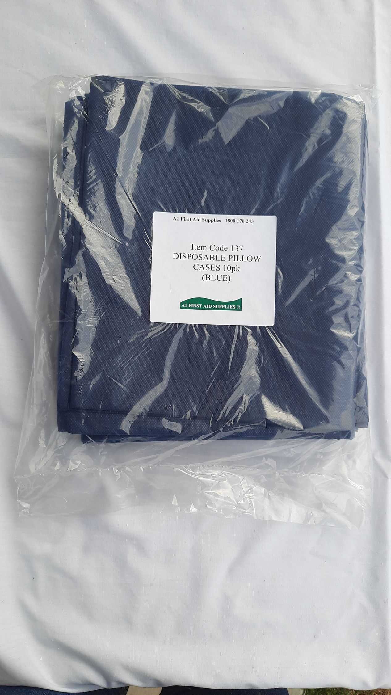 Pillowcase Disposable — Tingalpa, Qld — A1 First Aid Supplies