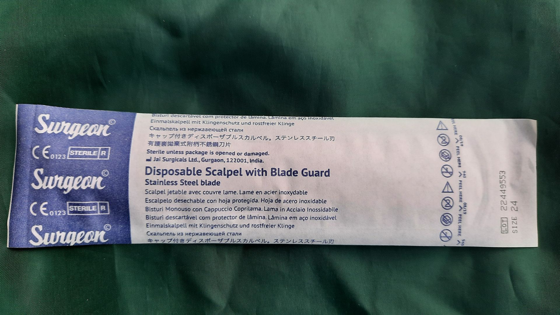 Scalpel with Handle - Disposable — Tingalpa, Qld — A1 First Aid Supplies