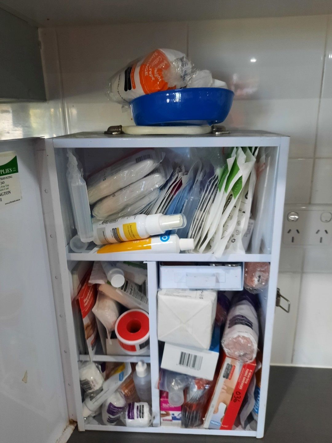 Service Kit Before Image — Tingalpa, Qld — A1 First Aid Supplies