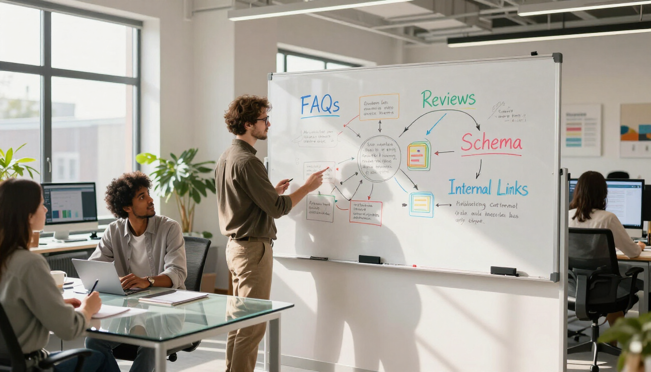 Content planning for AI SEO and AEO