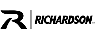 Richardson logo in black, with stylized “R” and brand name text.