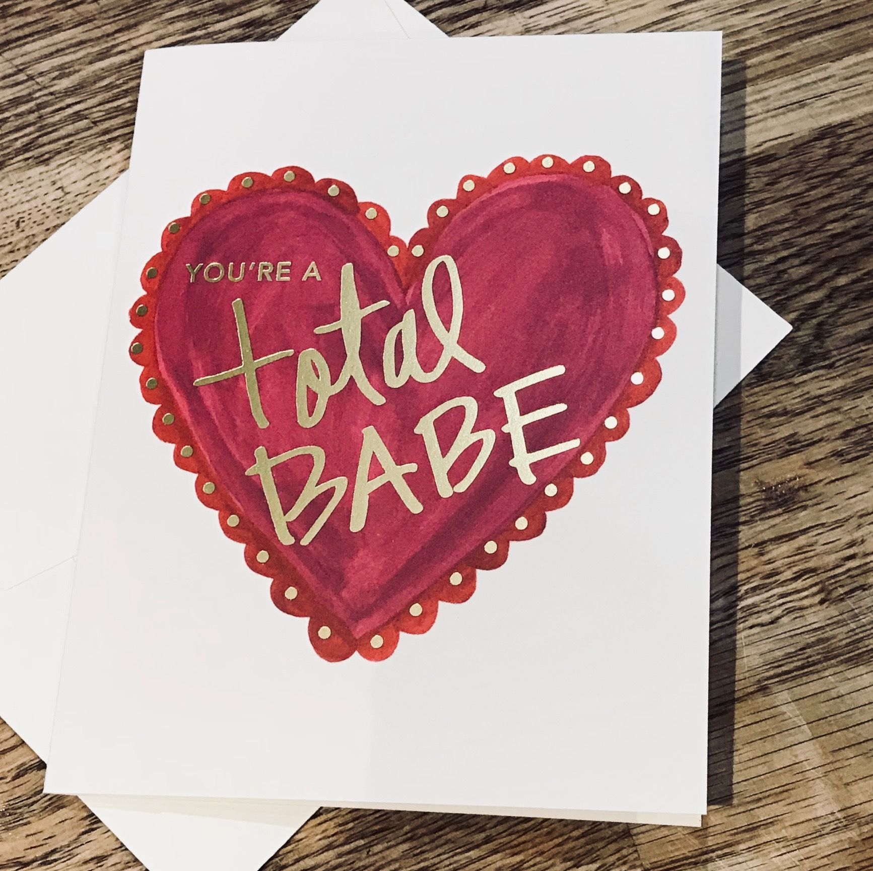 Handwritten Card