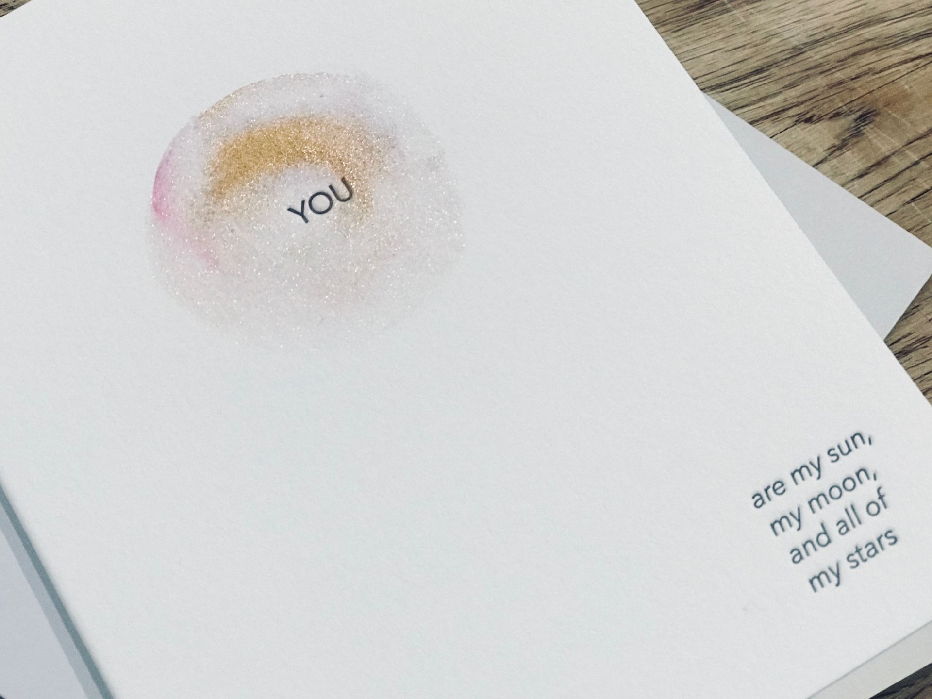 Handwritten Card