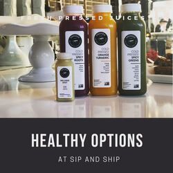 Sip and Ship cold pressed juices