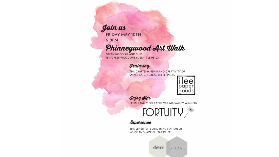 Sip and Ship Greenwood art walk 2019 may