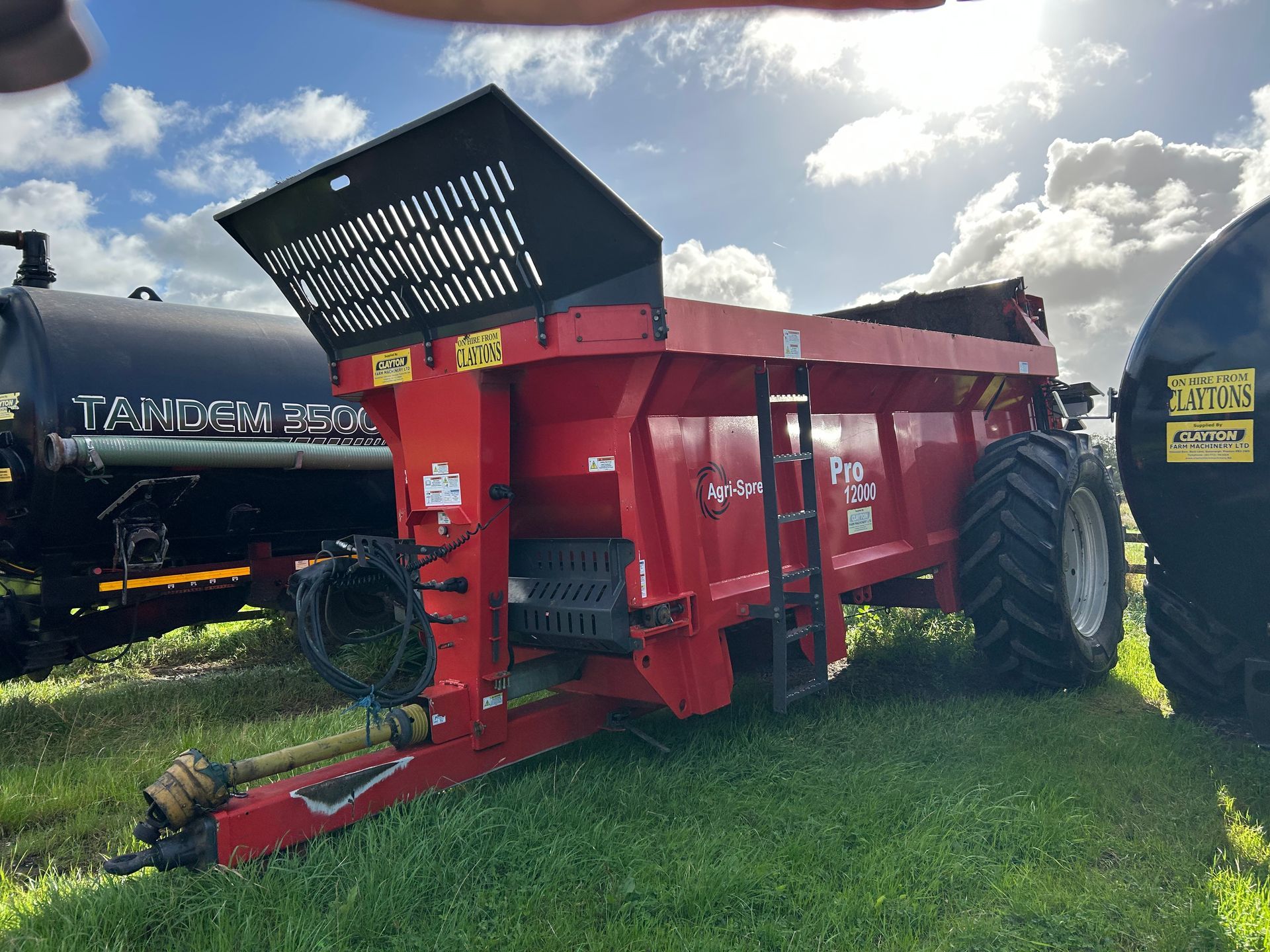 Used Agri-Spread Rear Beater Spreader for sale in Goosnargh, Preston, Lancashire