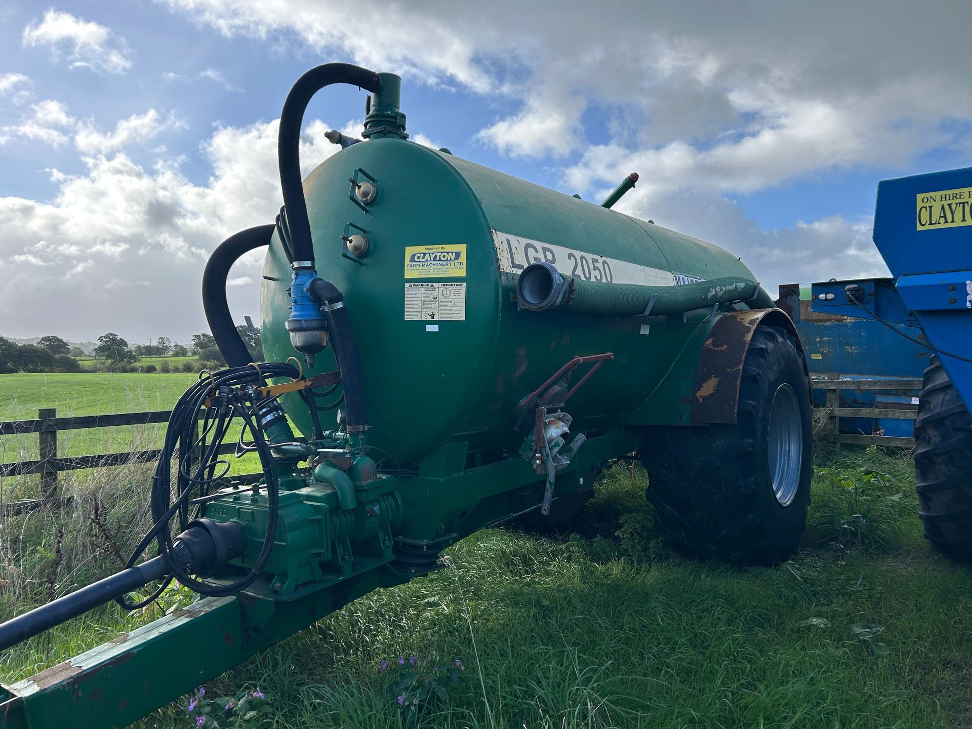 Used Major LGP 2050 Tanker c/w Rain gun for sale in Goosnargh, Preston, Lancashire