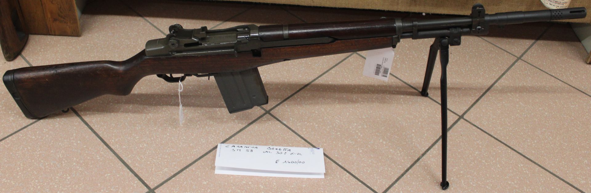 Carabina semiautomatica P.Beretta modello BM59 calibro 308 Win.
Prezzo di1400,00€