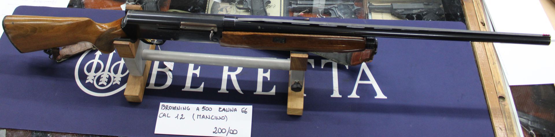 Fucile semiautomatico Browning A500 calibro 12 con canna da 66 centimetri (mancino)
Prezzo di 200,00€