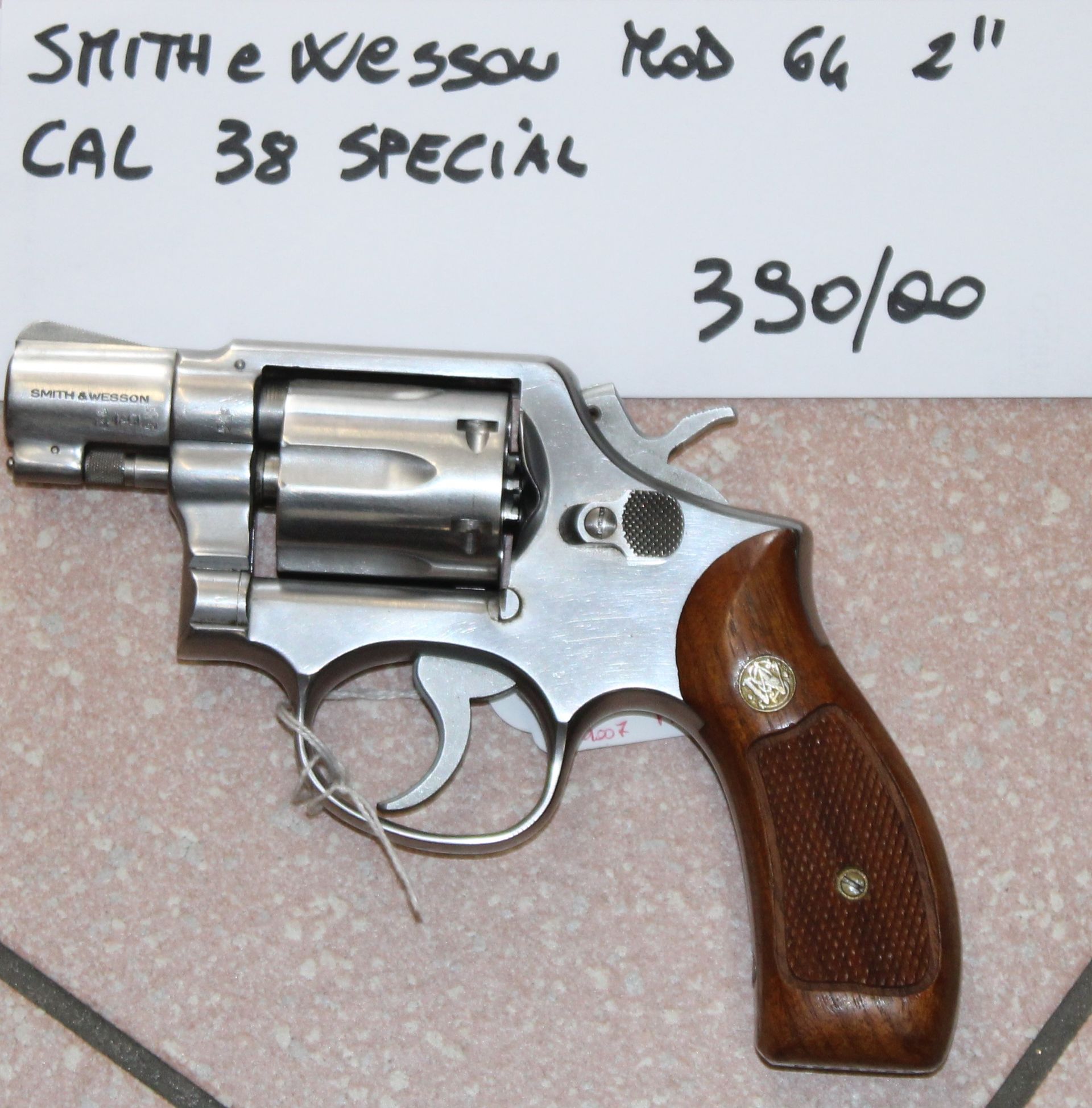Rivoltella Smiht & Wesson modello 64 canna da 2