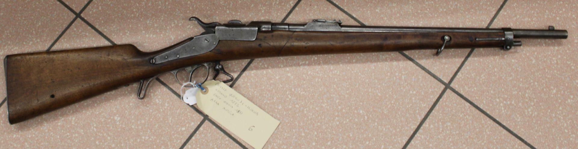 Pregevole fucile a retrocarica dell'Impero Austro-Ungarico, il Werndl modello 1873.
Prezzo di 600,00€
