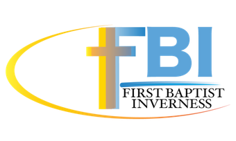 A logo for the first baptist inverness church