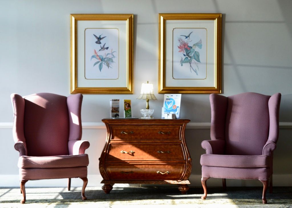 Interior view of Eric MD Bell Funeral Home & Cremation Services in Pittsboro, IN.
