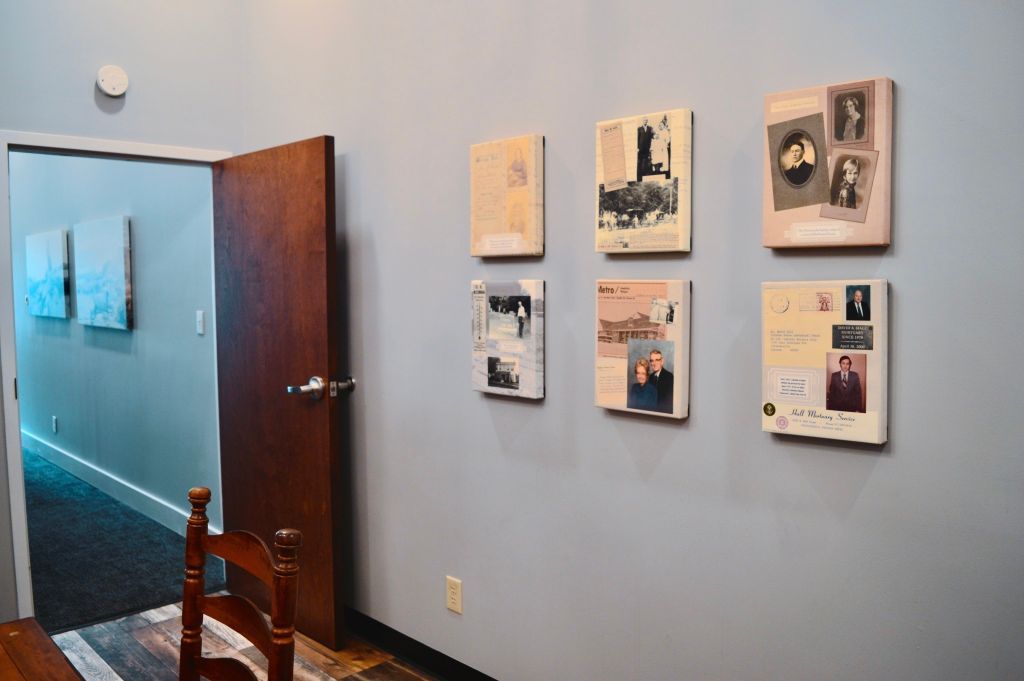 Art at Eric MD Bell Funeral Home & Cremation Services in Pittsboro, IN.