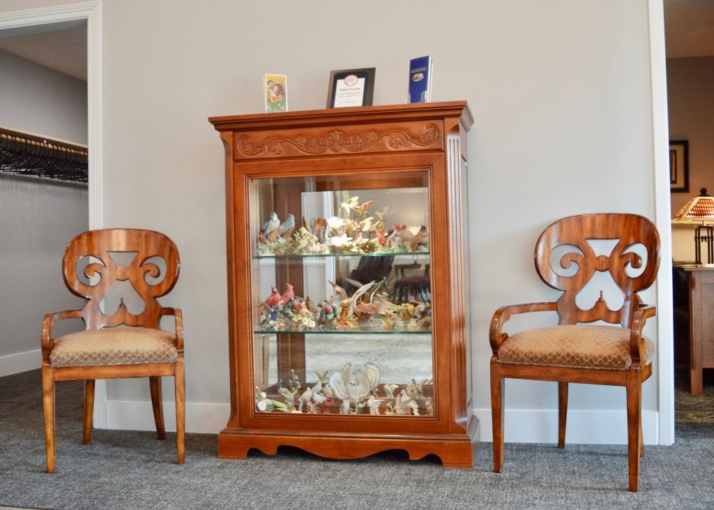 Interior view of Eric MD Bell Funeral Home & Cremation Services in Pittsboro, IN.