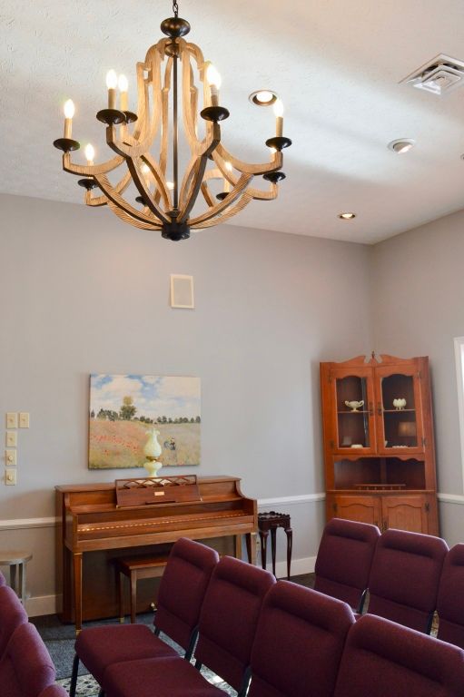 seating of Eric MD Bell Funeral Home & Cremation Services in Pittsboro, IN.