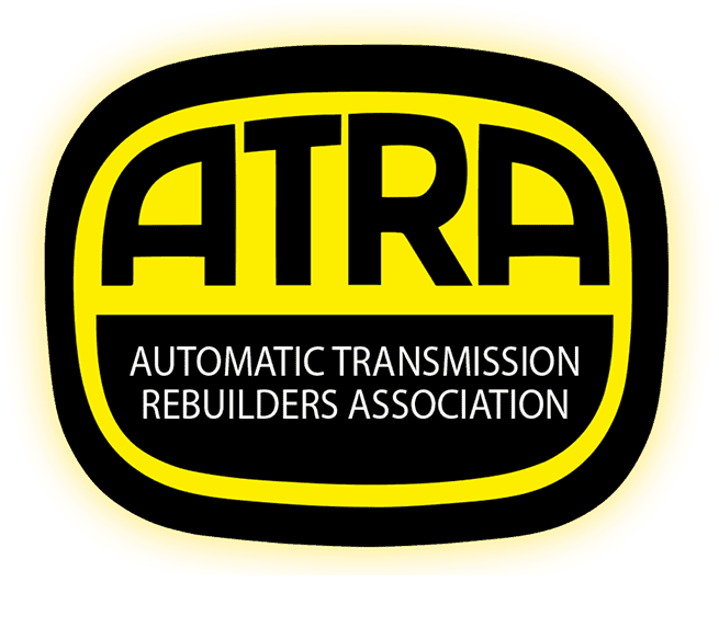 Black-and-yellow ATRA logo for the Automatic Transmission Rebuilders Association