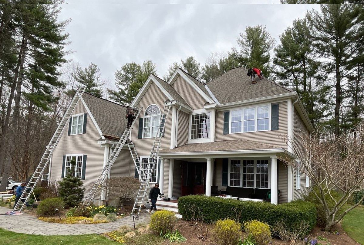 replaced roof by Master Roof