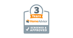 HomeAdvisor badge with