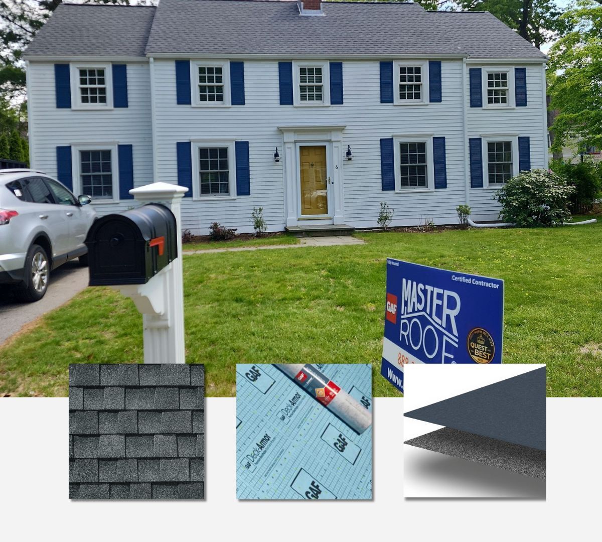 replaced roof by Master Roof