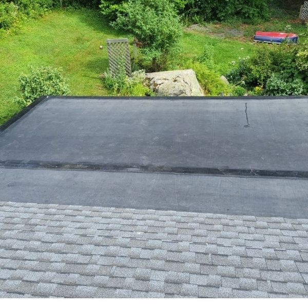 updated rubber roof