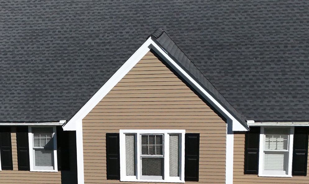 ultra-dimensional shingles with premmium ridge caps