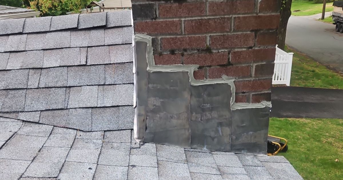 repaired chimney