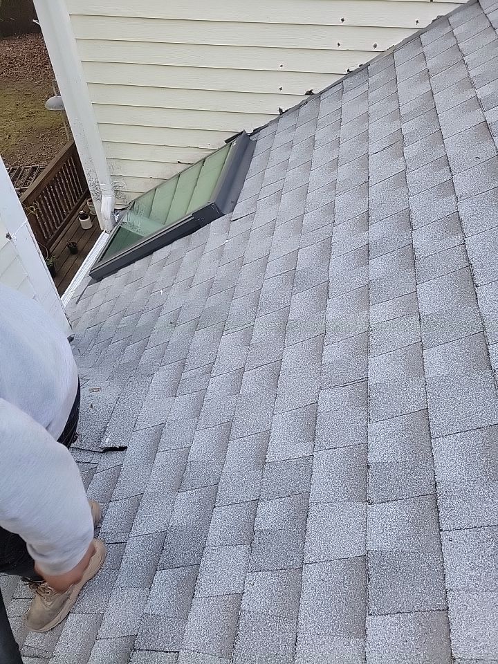 damaged roof