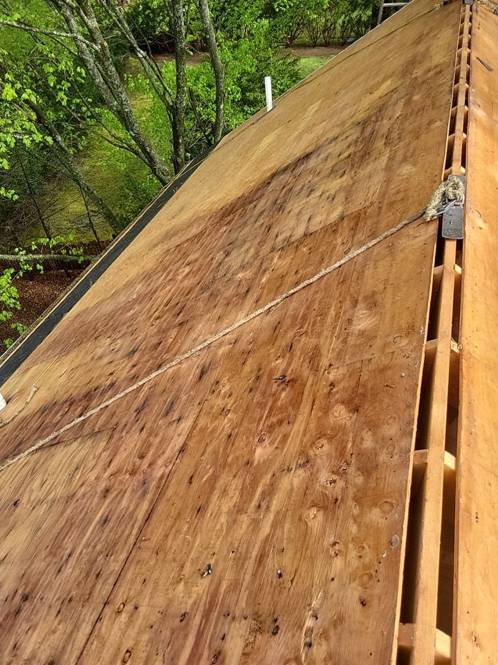 damaged roof