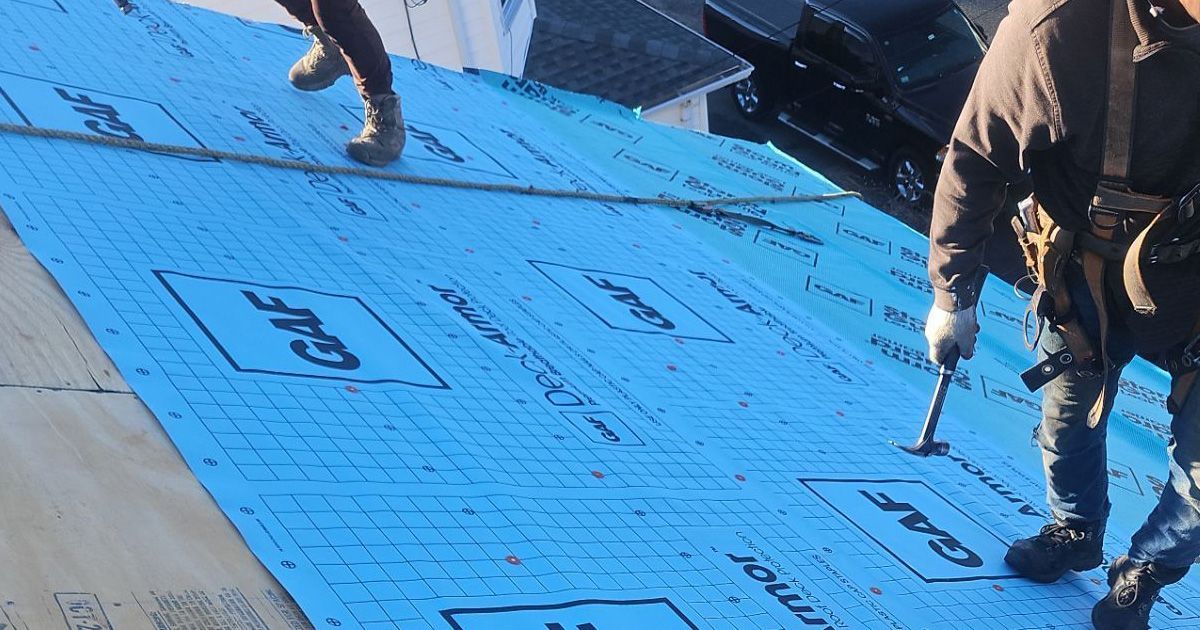 GAF Deck Armor installed on a roof