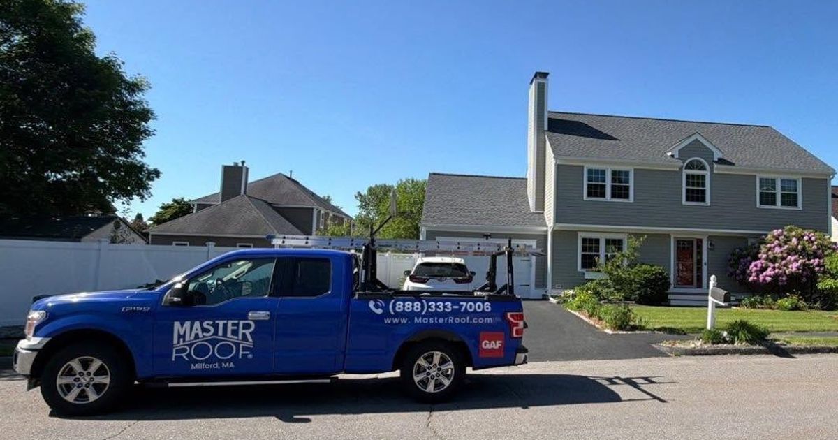 Efficient roof installed by Master Roof team