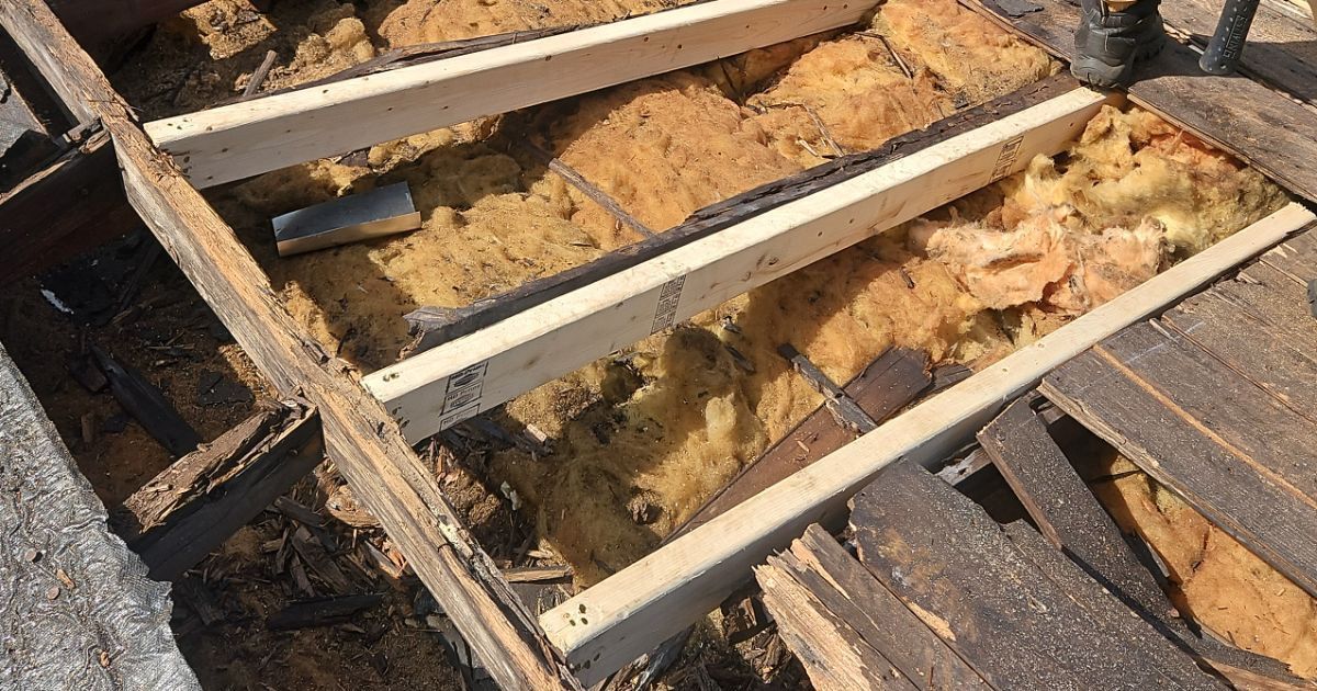 damaged roof