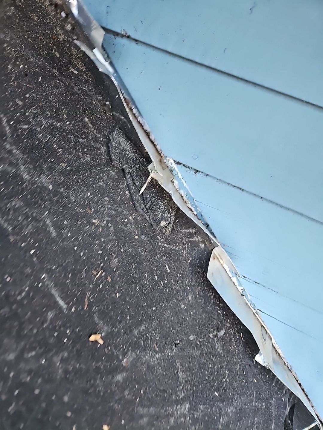 damaged roof