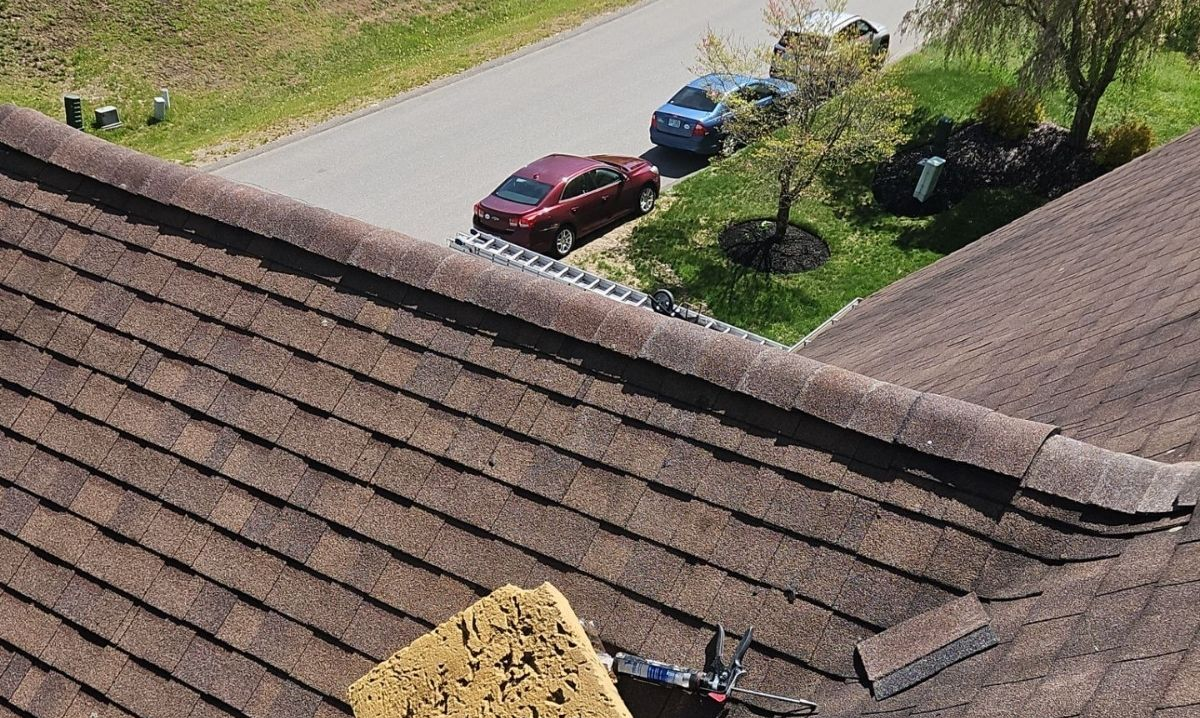 replaced roof by Master Roof