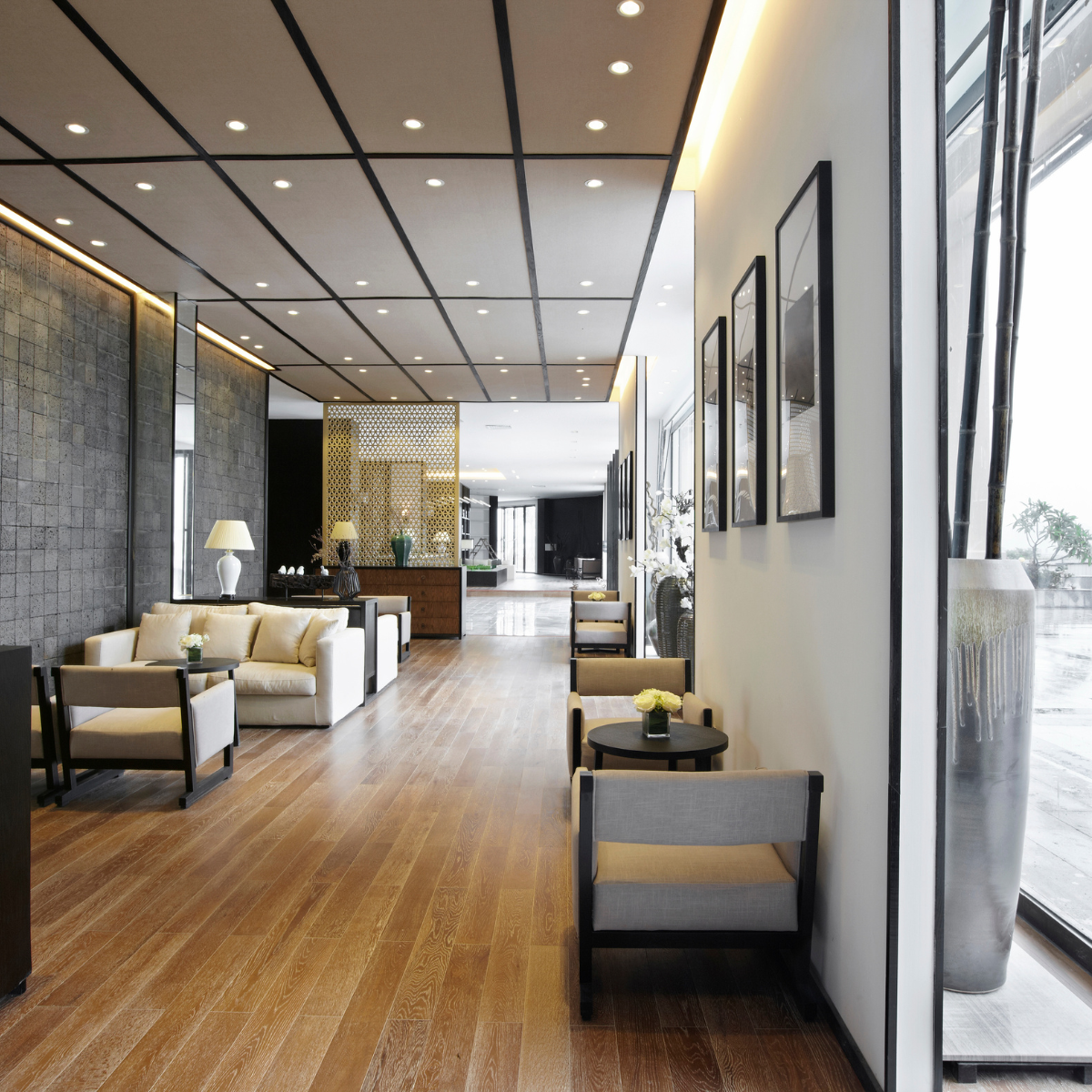 Hotel Wooden Floor Installation